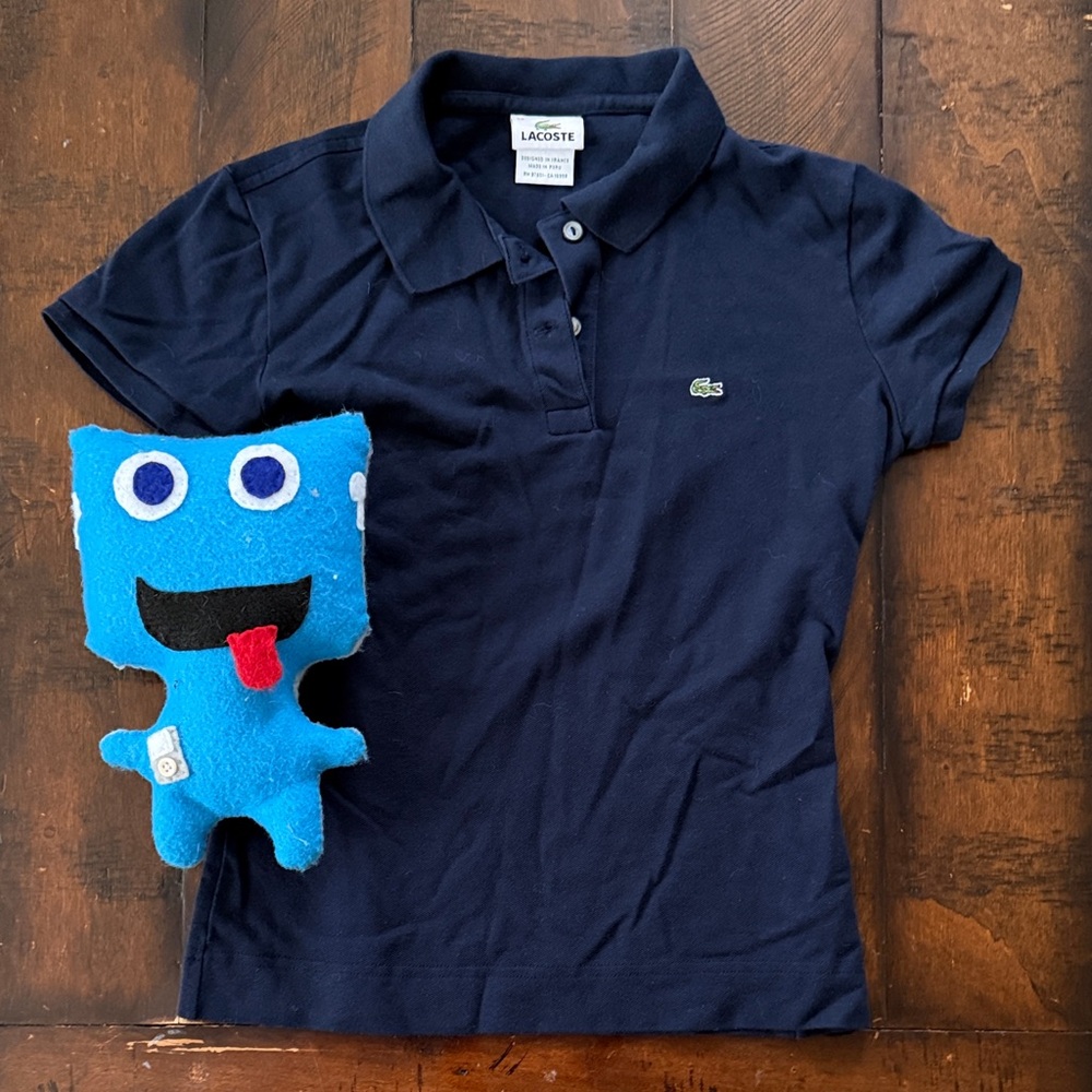 Lacoste Kids 💙 Boys Short Sleeve Polo